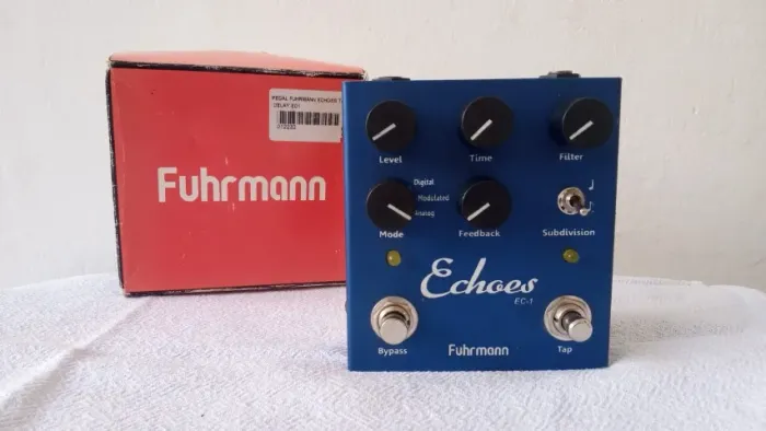 Pedal FUHRMANN ECHOES DELAY EC1 Guitarra