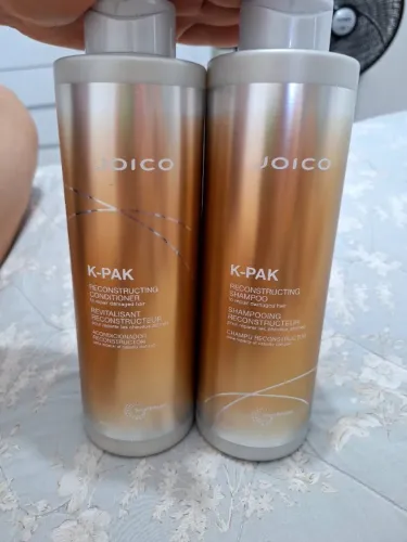 Shampoo e condicionador joico K-PAK Reconstruting 1 litro. 