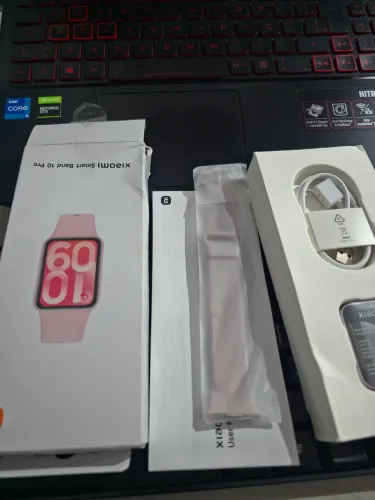 Smartwatch Mi Xiaomi Smart Band 10 Pro Gps Preto Rosa Prata Rosa Mesh