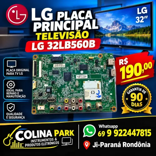 Placa Principal TV LG 32LB560B