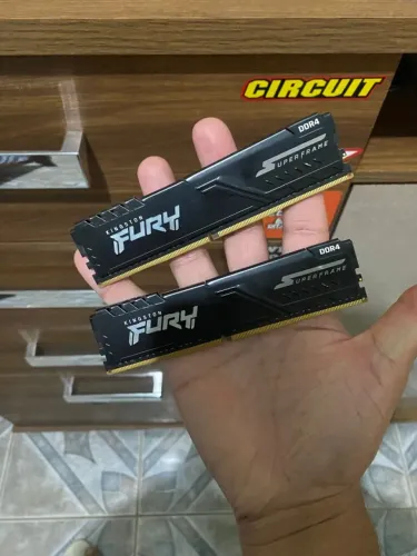 Memória Ram Kingston Fury Superframe 2x8gb Ddr4 3200mhz