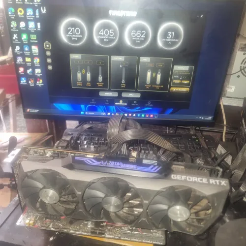 3070ti zotac trinity nvidia 8gb placa de vídeo