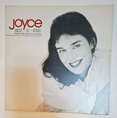 Lp, Joice, Negro demais no coração, Joice/Vinícius de Moraes, SBK, 1988, excelente estado