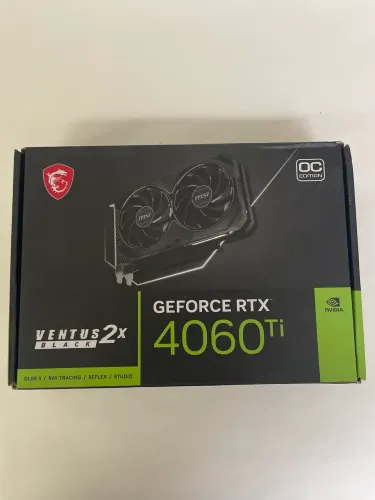 GeForce RTX 4060Ti-MSI VENTUS 2x Black-OC EDITION