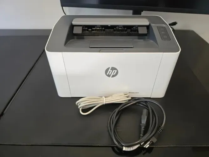 Impressora HP Laser 107w Monocromática Wi-Fi Seminova - Ribeirão Preto