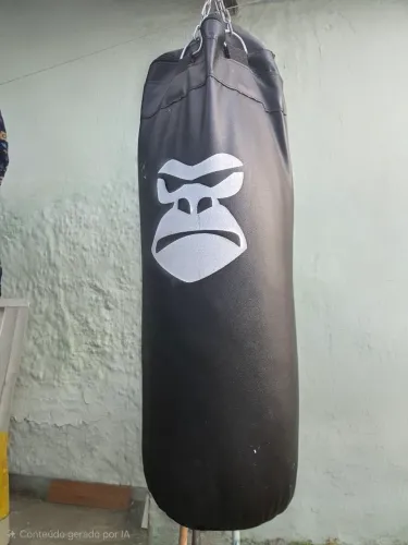 Saco cheio para box ou muay tai
