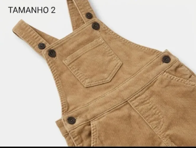 Jardineira Infantil - Tamanho 2