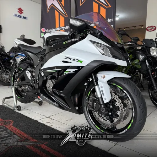 NINJA ZX10 SE 1000CC BRANCA 2013/2014