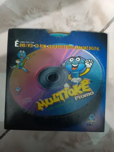 CD / DVD Karaokê Multiokê Promo - Coleção / Antigo