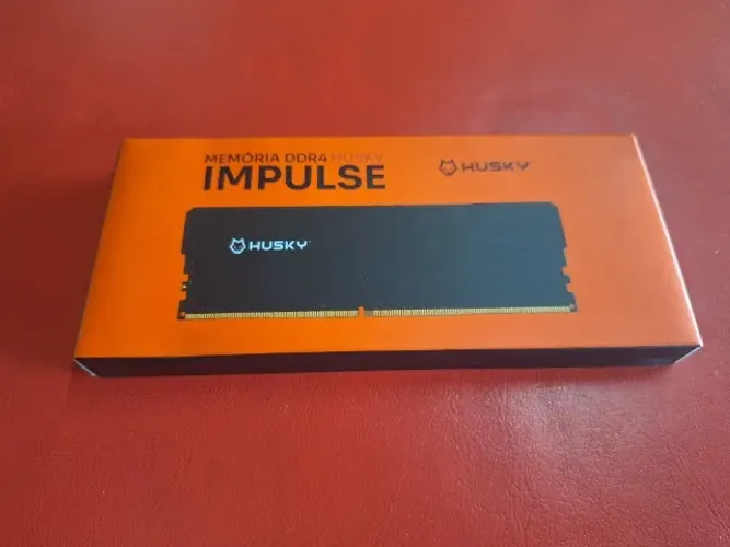 [NOVO/LACRADO] Memória RAM Husky Impulse 8GB DDR4 3200MHz Preto