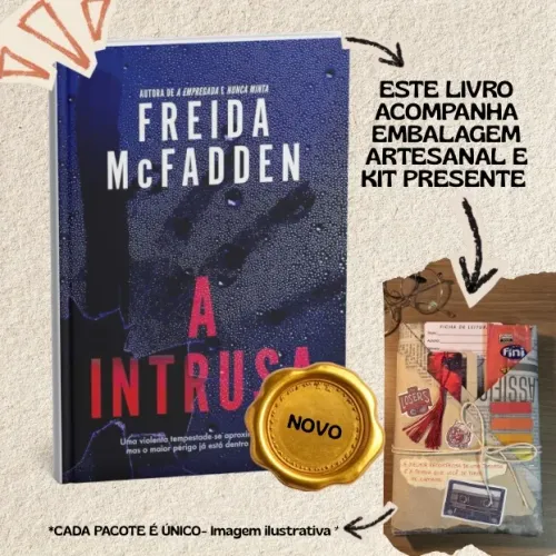Livro Surpresa | A intrusa (livro novo)