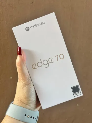 [ NOVO, NF e GARANTIA ] Smartphone Motorola Edge 70 5G - 256GB 24GB - Gadget Gray