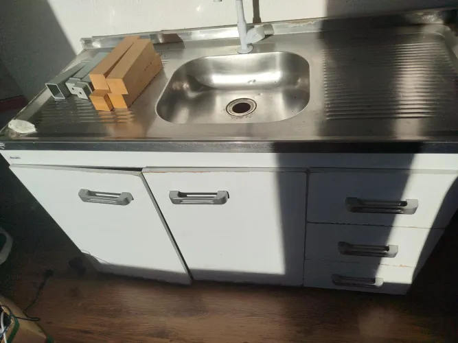 Gabinete+pia inox