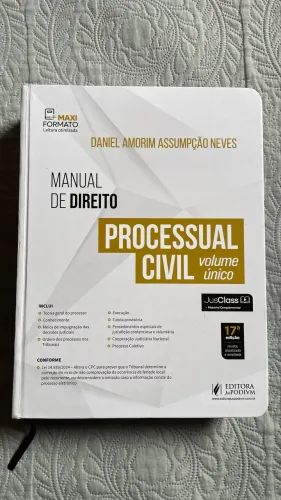 Manual de Direito Processual Civil - Daniel Amorim Assumpção Neves - 17ª Edição