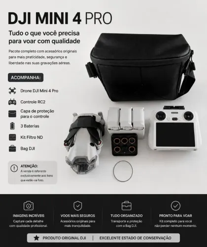 Drone DJI mini 4 pro combo fly more