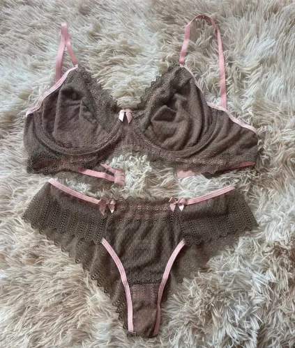 Conjunto renda aro sem bojo