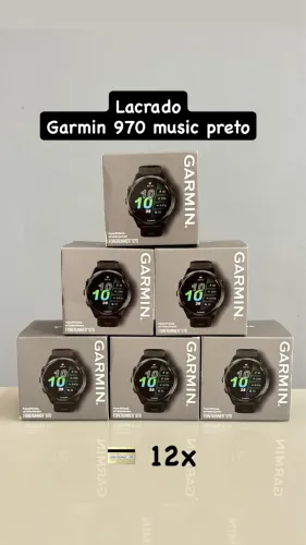 Garmin Forerunner 970 preto (lacrado)