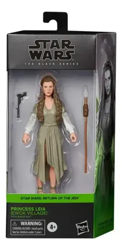 Princesa Leia Star Wars Ewok Village F4352 Black Series