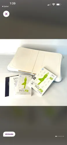WiiFit com Balance Board COMPLETO LACRADO