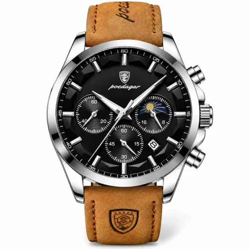 Relógio Masculino Poedagar 928 Cronógrafo Quartzo