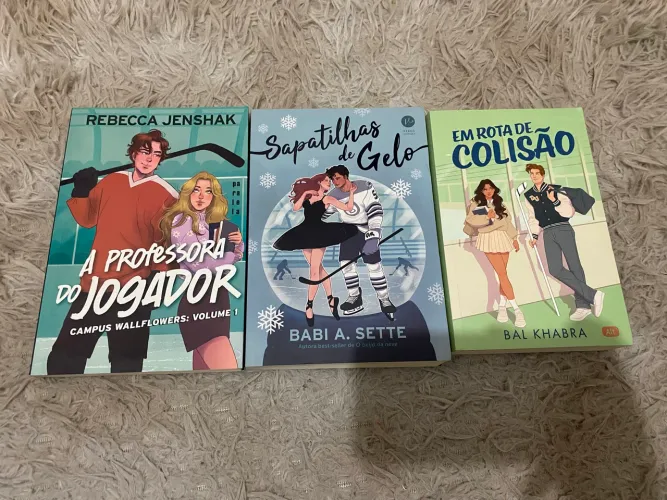 3 livros por R$ 60