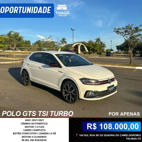 Volkswagen Polo GTS 1.4 TSI 16V Flex 2021