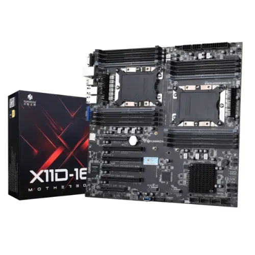 HUANANZHI X11D-16D + 1x Xeon Gold 6138 + 2x Coolers