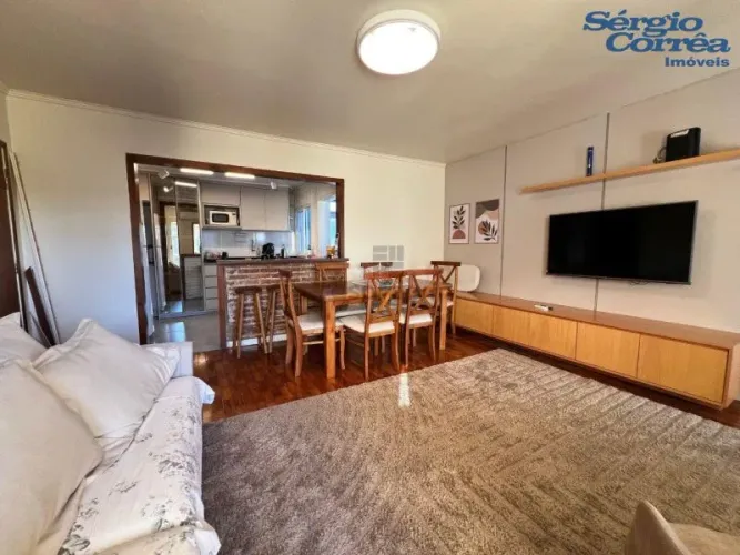 10017- Apartamento Semimobiliado Central.