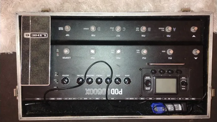 Pedaleira Pod HD500x + Case