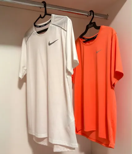 Kit 2 Camisas Nike Running Dri-Fit (masculina P)