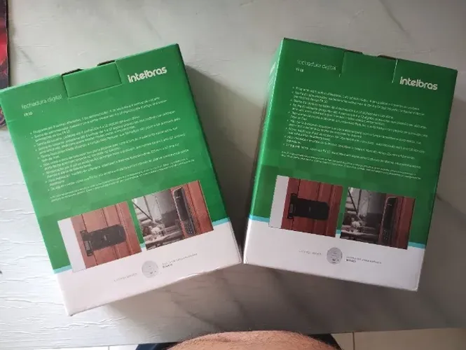 FECHADURA ELETRONICA NA CAIXA