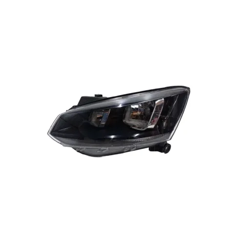 Farol Volkswagen Fox 2015 A 2021 Esquerdo Friso Preto