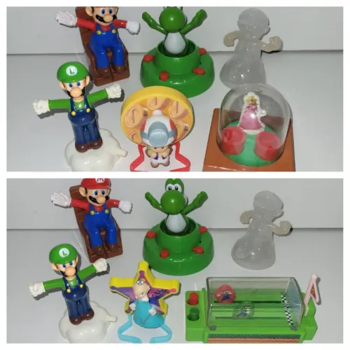 Kit Super Mario Mcs c 6 itens novissimos 99,90 cada kit