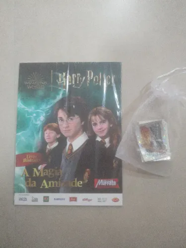 Albúm de figurinhas Harry Potter a Magia da Amizade (completo)