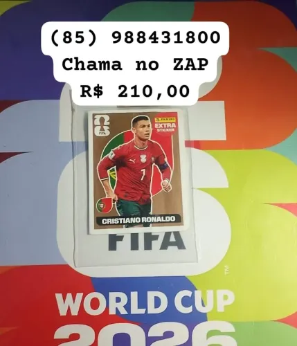 Figurinhas da Copa 2026 - Cristiano Ronaldo Bronze
