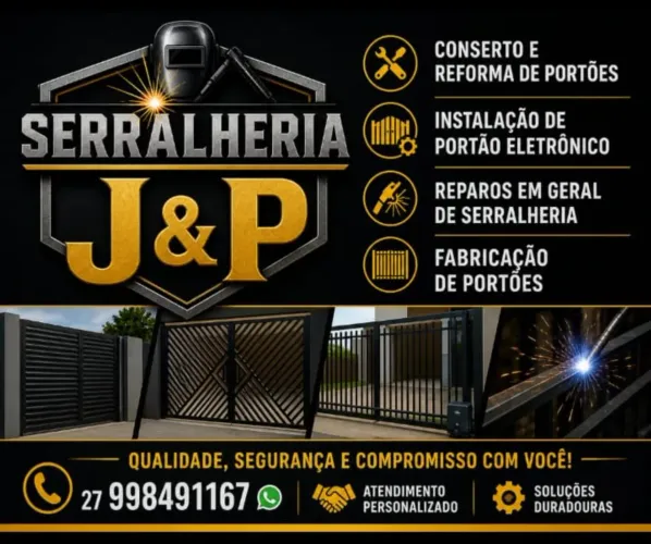 Portões automáticos e serviços de serralheiro 