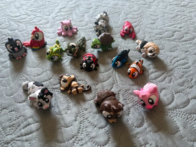 Lote mini animais impressão 3D