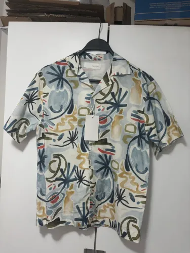 Zara - Camisa Moda Praia Menino 13-14 Anos