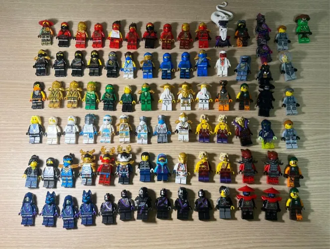 Minifiguras Lego Ninjago consulte a disponibilidade