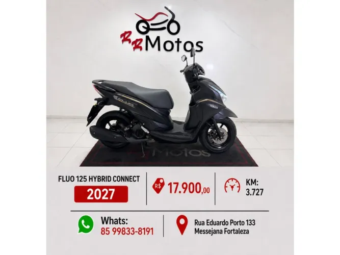 Yamaha Fluo 125 hybrid connected abs 2027