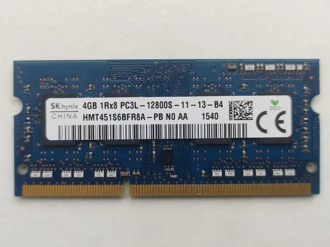 Memória Notebook DDR3 12800 4GB