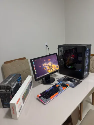 Pc gamer + Perifericos Vendo ou troco passo cartão