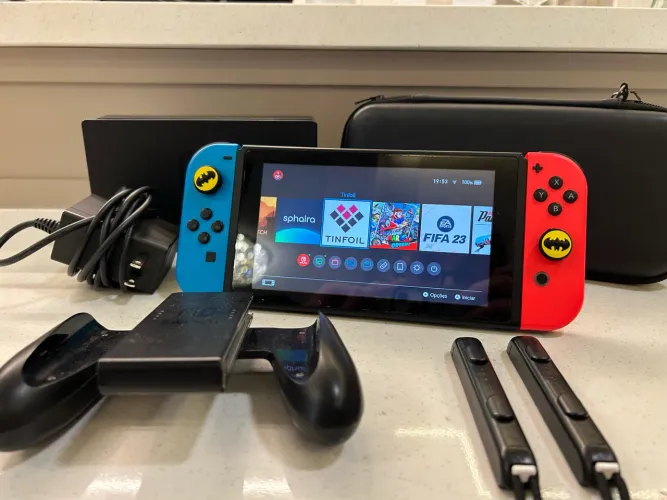 Nintendo Switch V2 Desbloqueado 400gb