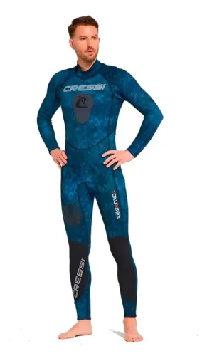 Roupa de Neoprene para Mergulho Cressi Tokugawa 3mm - Camuflada