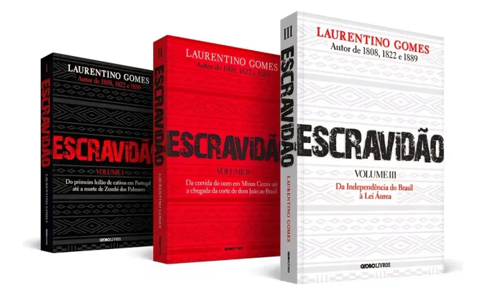 ESCRAVIDÃO Laurentino Gomes BOX Lacrado 3 livros