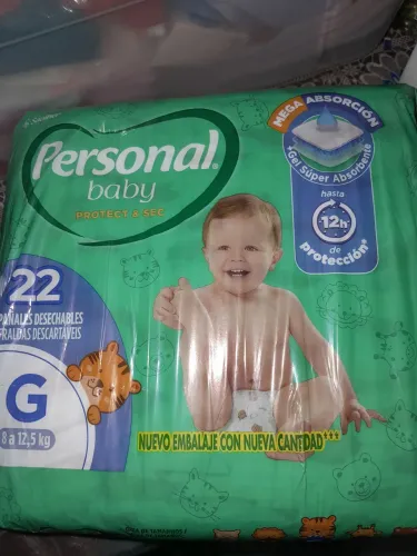 Fralda personal baby