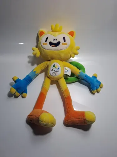 Pelucia mascote Olimpíada Rio 2016 original coleção 