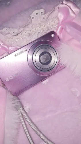 câmera rosa sony 14.1