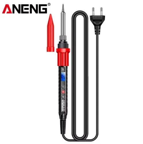 Ferro de Solda Digital ANENG SL106 220v Ajuste Temperatura 55w/99w 520°C.