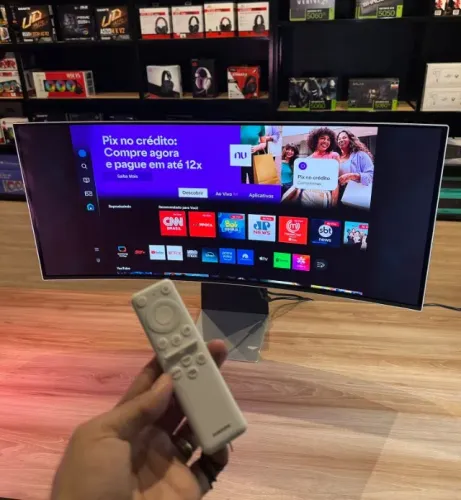 Monitor Gamer Samsung Odyssey OLED G8 34?, Ultra WQHD, 175Hz, Curvo.